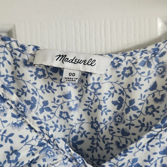 Madewell maxi dress light blue size 00 - Picture 6 of 10